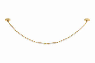 Corbett Lighting - 119-91-VB - LED Linear Pendant - Agatha - Vintage Brass