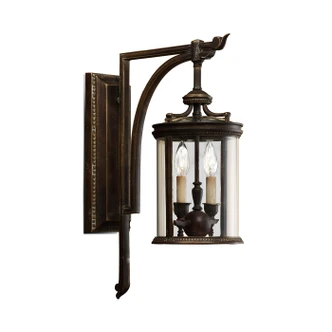 Louvre Two Light Outdoor Wall Mount (542281ST)