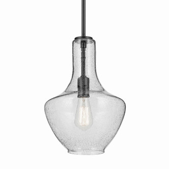 Everly One Light Pendant (42141BKCS)