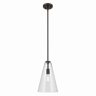 Kichler - 42199OZ - One Light Pendant - Everly - Olde Bronze