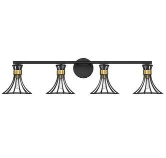 Breur Four Light Bathroom Vanity (8-6080-4-143)