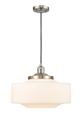 Innovations - 201C-SN-G691-16 - One Light Mini Pendant - Franklin Restoration - Brushed Satin Nickel