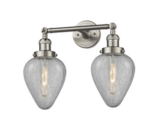 Innovations - 208-SN-G165-LED - LED Bath Vanity - Franklin Restoration - Brushed Satin Nickel