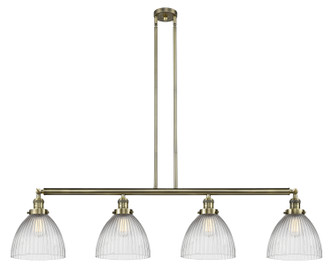 Innovations - 214-AB-G222-LED - LED Island Pendant - Franklin Restoration - Antique Brass