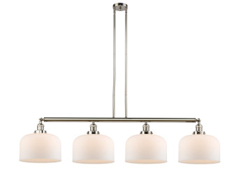 Innovations - 214-PN-G71-L - Four Light Island Pendant - Franklin Restoration - Polished Nickel
