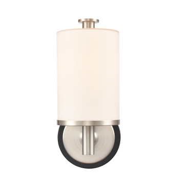 One Light Bath Vanity (418-1W-BSN-W)