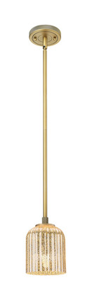 Innovations - 434-1S-BB-G559-5ME - One Light Pendant - Downtown Urban - Brushed Brass