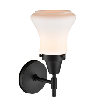 Caden One Light Wall Sconce (447-1W-BK-G191)