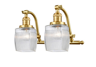 Innovations - 515-2W-SG-G302 - Two Light Bath Vanity - Franklin Restoration - Satin Gold