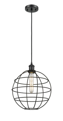 Innovations - 516-1P-BK-CE-12-BK - LED Pendant - Ballston - Matte Black