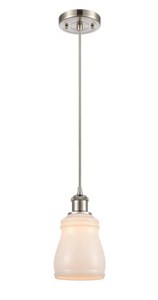 Innovations - 516-1P-SN-G391-LED - LED Mini Pendant - Ballston - Brushed Satin Nickel