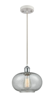 Innovations - 516-1P-WPC-G247-LED - LED Mini Pendant - Ballston - White Polished Chrome