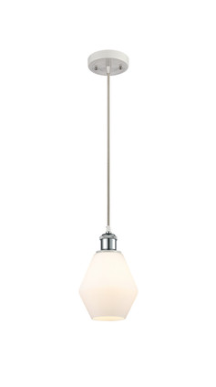 Innovations - 516-1P-WPC-G651-6 - One Light Mini Pendant - Ballston - White Polished Chrome