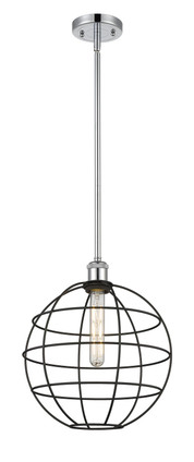 Innovations - 516-1S-PC-CE-12-BK - LED Pendant - Ballston - Polished Chrome