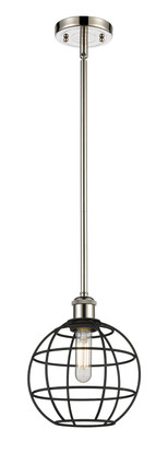 Innovations - 516-1S-PN-CE-8-BK - LED Pendant - Ballston - Polished Nickel