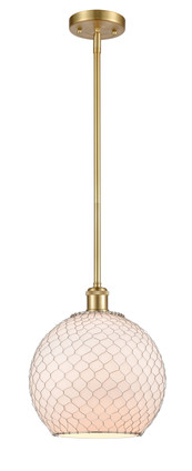 Innovations - 516-1S-SG-G121-10CSN - One Light Pendant - Ballston - Satin Gold