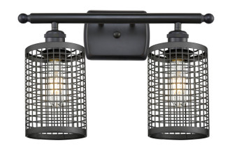 Innovations - 516-2W-BK-M18-BK - LED Bath Vanity - Downtown Urban - Matte Black