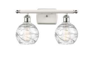 Innovations - 516-2W-WPC-G1213-6 - Two Light Bath Vanity - Ballston - White Polished Chrome