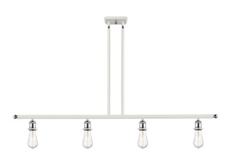 Innovations - 516-4I-WPC - Four Light Island Pendant - Ballston - White Polished Chrome