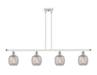 Innovations - 516-4I-WPC-G104 - Four Light Island Pendant - Ballston - White Polished Chrome