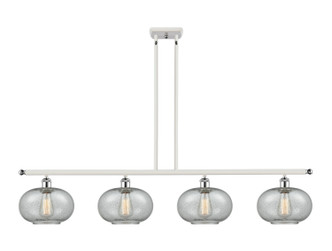Innovations - 516-4I-WPC-G247 - Four Light Island Pendant - Ballston - White Polished Chrome
