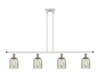 Innovations - 516-4I-WPC-G259 - Four Light Island Pendant - Ballston - White Polished Chrome