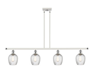 Innovations - 516-4I-WPC-G292-LED - LED Island Pendant - Ballston - White Polished Chrome