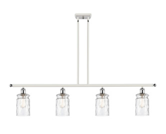 Innovations - 516-4I-WPC-G352-LED - LED Island Pendant - Ballston - White Polished Chrome