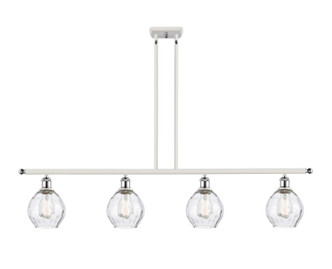 Innovations - 516-4I-WPC-G362-LED - LED Island Pendant - Ballston - White Polished Chrome