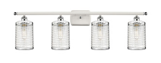 Innovations - 516-4W-WPC-M18-PC - LED Bath Vanity - Downtown Urban - White Polished Chrome