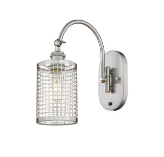 Innovations - 518-1W-SN-M18-SN - LED Wall Sconce - Downtown Urban - Satin Nickel