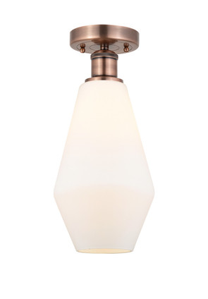 manufacturer_finish:Antique Copper|manufacturer_glass:Cased Matte White Cindyrella 7