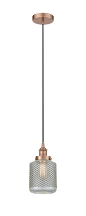 Innovations - 616-1PH-AC-G262 - One Light Mini Pendant - Edison - Antique Copper