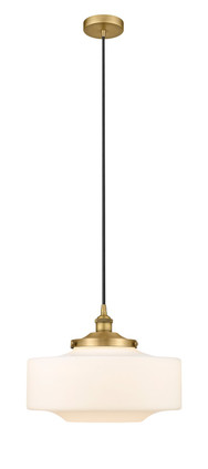 Innovations - 616-1PH-BB-G691-16 - One Light Pendant - Downtown Urban - Brushed Brass