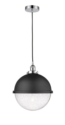 Innovations - 616-1PH-PC-HFS-124-BK - One Light Pendant - Downtown Urban - Polished Chrome