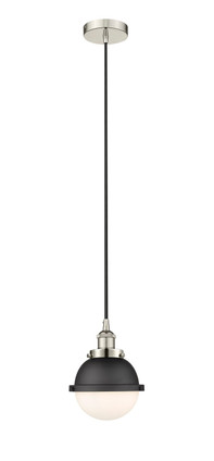 Innovations - 616-1PH-PN-HFS-61-BK - One Light Pendant - Downtown Urban - Polished Nickel