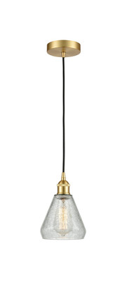 Innovations - 616-1P-SG-G275 - One Light Mini Pendant - Edison - Satin Gold