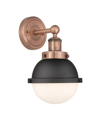 Innovations - 616-1W-AC-HFS-61-BK - One Light Wall Sconce - Downtown Urban - Antique Copper