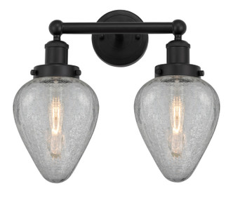 Innovations - 616-2W-BK-G165 - Two Light Bath Vanity - Edison - Matte Black