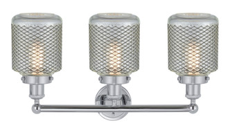 Edison Three Light Bath Vanity (616-3W-PC-G262)