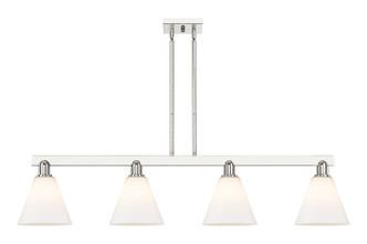 Innovations - 716-4I-PN-GBC-81 - Four Light Island Pendant - Arcadia - Polished Nickel