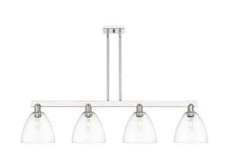 Innovations - 716-4I-PN-GBD-92 - Four Light Island Pendant - Arcadia - Polished Nickel