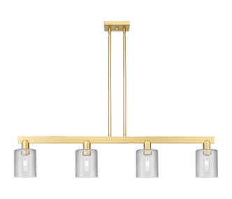 Innovations - 716-4I-SG-G112 - Four Light Island Pendant - Arcadia - Satin Gold