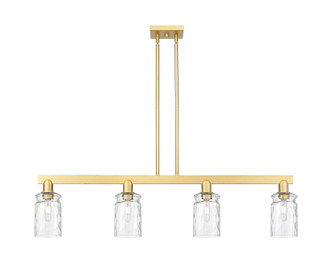 Innovations - 716-4I-SG-G352 - Four Light Island Pendant - Arcadia - Satin Gold