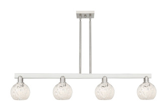 Innovations - 716-4I-SN-G1216-6WM - Four Light Island Pendant - Arcadia - Brushed Satin Nickel