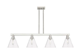 Innovations - 716-4I-SN-GBC-82 - Four Light Island Pendant - Arcadia - Brushed Satin Nickel