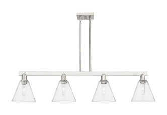 Innovations - 716-4I-SN-GBC-84 - Four Light Island Pendant - Arcadia - Brushed Satin Nickel