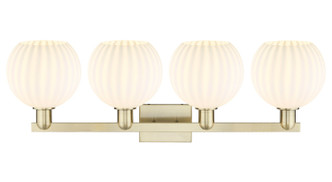 Arcadia Four Light Bath Vanity (716-4W-AB-G1217-8WV)