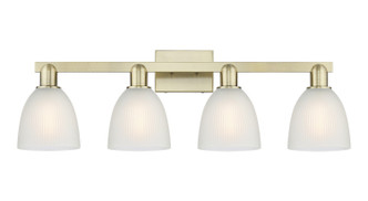 Innovations - 716-4W-AB-G381 - Four Light Bath Vanity - Arcadia - Antique Brass