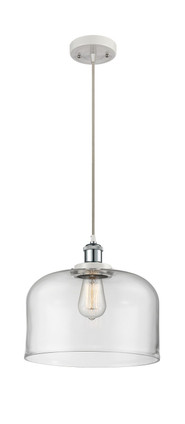 Innovations - 916-1P-WPC-G72-L - One Light Mini Pendant - Ballston Urban - White Polished Chrome